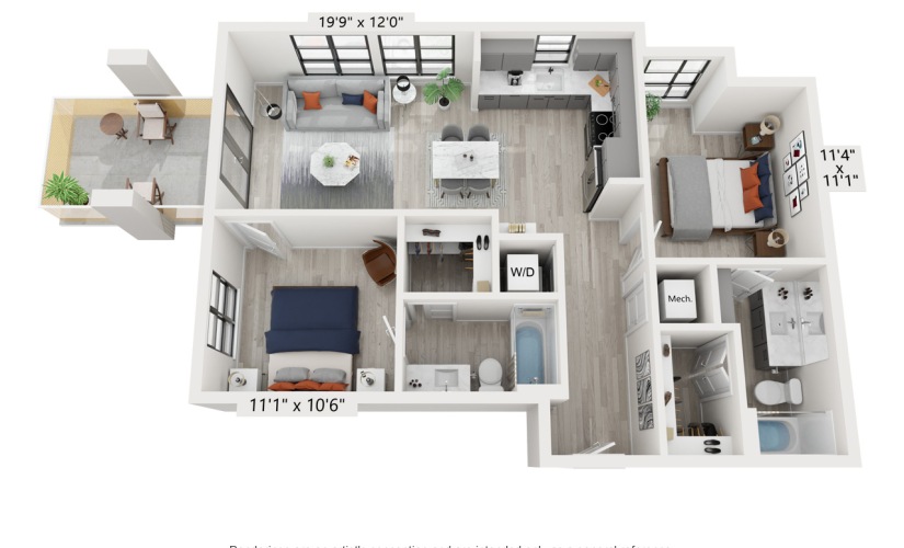 B1 - 2BR, 2BA