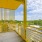 spacious balconies with views of Charlotte 